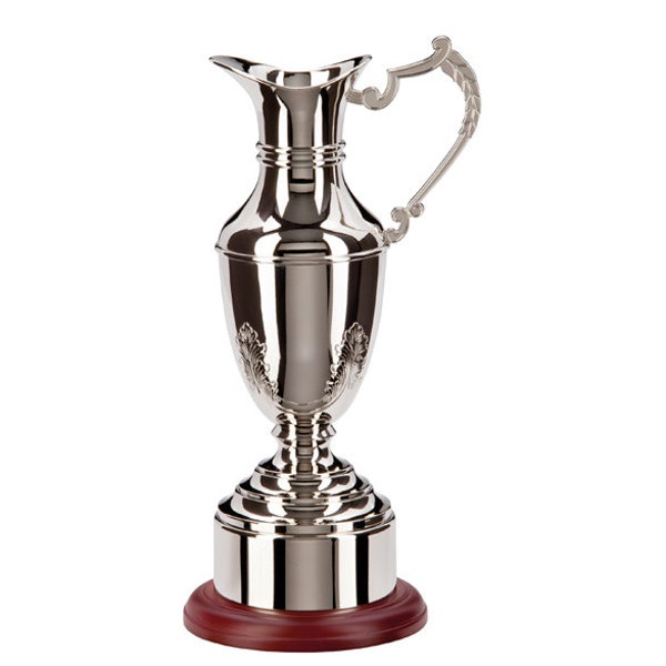 Trophy superstore classic nickel plated claret jug golf award - free engraving - multiple sizes available