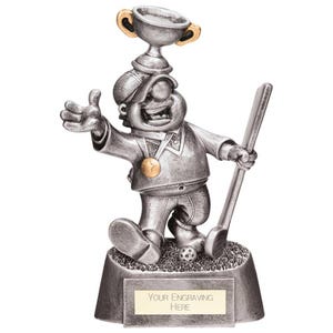 Trophy superstore goof balls winner fun golf award - free engraving - 185mm