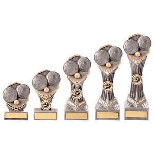 Trophy superstore falcon lawn bowls trophy - multiple sizes available - free engraving