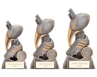Trophäe superstore nemesis rugby Trophy - kostenlose Gravur - mehrere Größen erhältlich