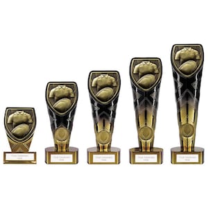 Trophy superstore cobra fusion rugby trophy - free engraving - multiple sizes available