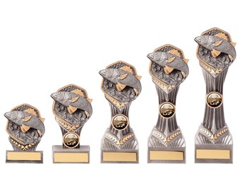 Trofeo Pesca Sportiva In Legno Sagomato Con Pescatore H25 - Foto 9