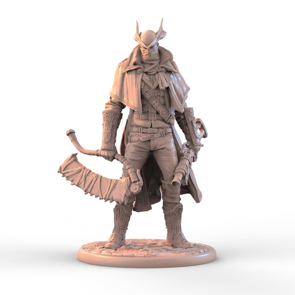 Viktorianischer Jäger | Old Hunter | FanArt Bloodborne Miniatur von Alexei Konev | Fantasy | 95mm | 3D Druck