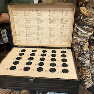 Hunting Legacy Box | Personalized Shell Keepsake Box | Deer or Turkey Engraved Memory Box | Shotgun & Rifle Shell Storage