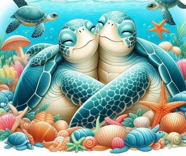 Servette Home Salz- Und Pfefferstreuer 'Hugging Turtles' - Süße Meeresschildkröten Aus Keramik