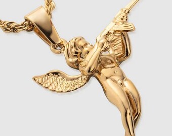 Cupids Revenge Pendant, 925 Sterling Silver Pendant