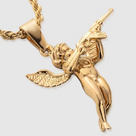 Cupids Revenge Pendant, 925 Sterling Silver Pendant