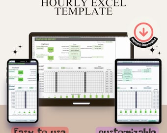 Plantilla de Excel para calcular el tiempo de vacaciones pagadas (PTO): Seguimiento de ausencias de empleados (Descarga digital)