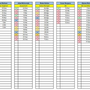 Ultimate Time off Tracker Excel Template Available Google Sheet Ultimate Time off Tracker Excel Template Available Google Sheet