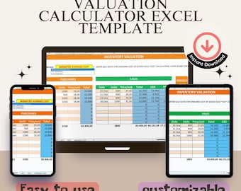 Plantilla de Excel para gestión de inventario: LIFO, FIFO y calculadora de costo promedio