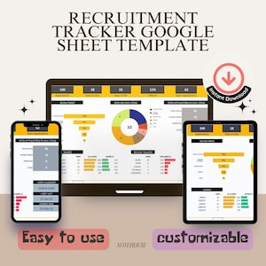 Recruitment Tracker Google sheet Template – Streamline Your Hiring Process