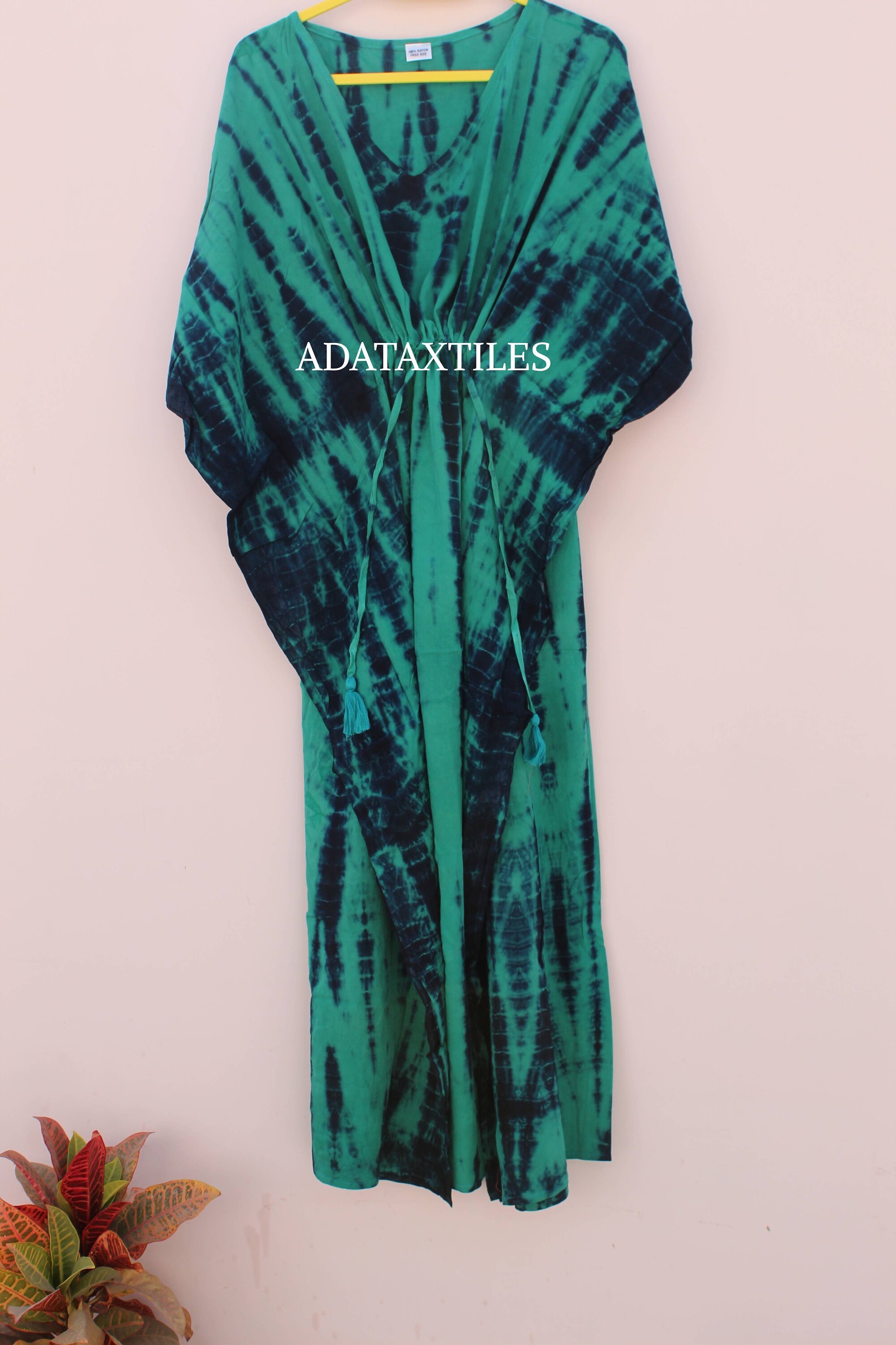 Camila Kaftan in Gray Rainbow Tie Dye main image 1