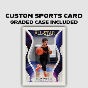 Custom Holographic All-Star Sports Card