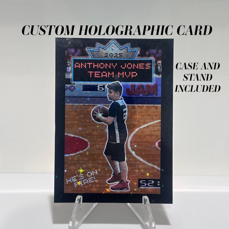 NBA JAM Holographic Card - Etsy