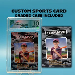 Custom Holographic Camo Card