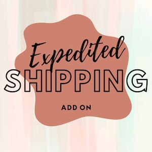 Expedited shipping add on