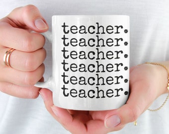Mug Teacher mug teacher coffee mug teacher gift funny teacher mug teaching gift mug  coffee mug funny mug