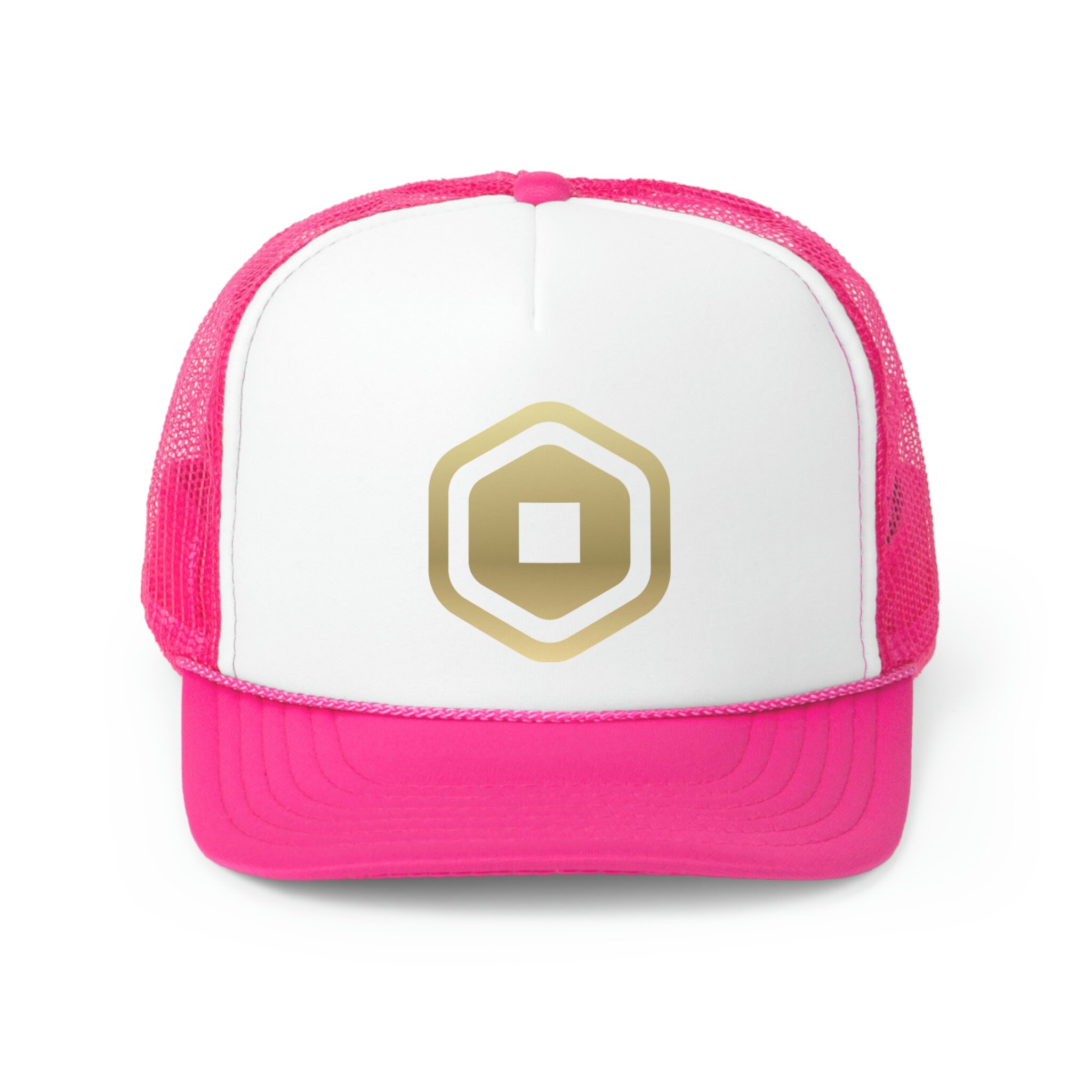 ROBLOX Robux Mesh Hat Black or Pink - Etsy