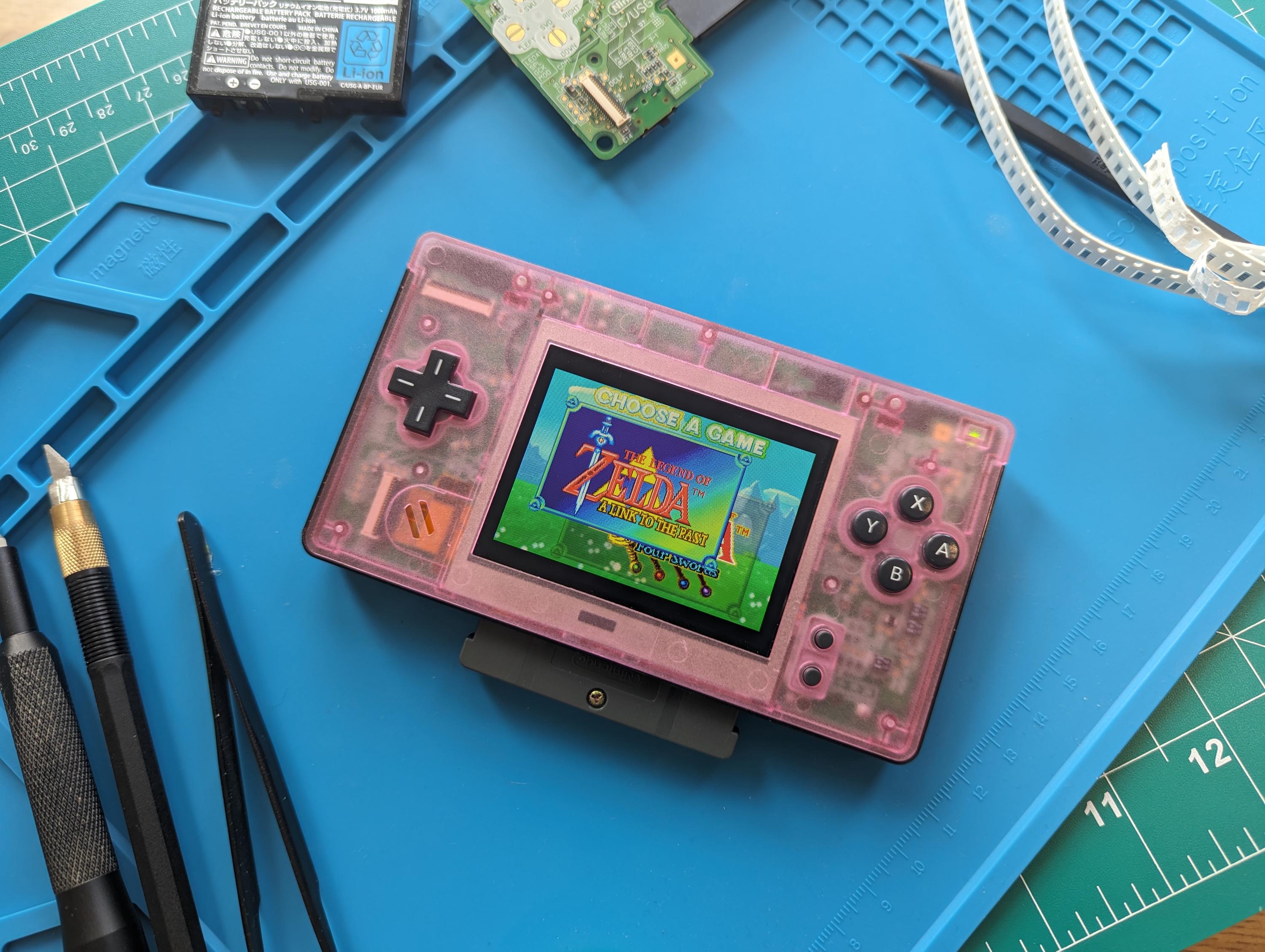 Macro Console Nintendo Ds Lite Macro Aluminum Machined Shell Boxy