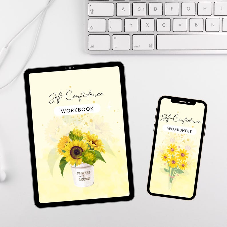 Self Confidence Coaching Worksheet | Done for You Workbook | Brandable ...