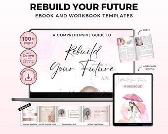 Rebuild Your Future Ebook & Workbook Canva Template