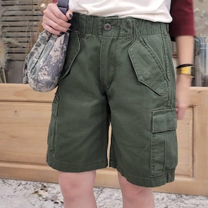 Cut-off Military Cargo Shorts - Etsy