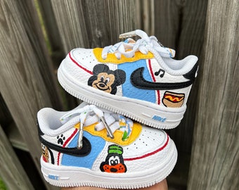 Mickey Mouse personnalisé Air Force 1s