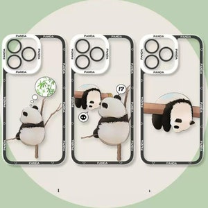 Panda Phone Case|Animal Phone Case|Kawaii Phone Case|Angel Eyes Phone Case||iPhone 14 13 12 Case|iPhone 11 case|iphone XR X XS case