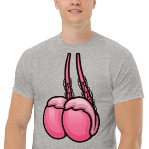 Big Nuts T-Shirt – Bold and Hilarious Statement Tee. Gag Gift Shirt For Gentlemen and Ladies Alike. Big Balls, Big Cojones, Big Personality.