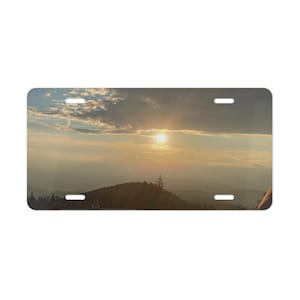 Custom Vanity Plate for Car, Personalized License Plate, Unique Car Decor, Gift for Him/Her, Nature Lovers Car Accessory