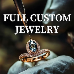 Custom Ring Design, Personalized Wedding Ring, Unique Engagement Ring, Custom Couple Ring Set, Custom Promise Ring For Her, Design fee