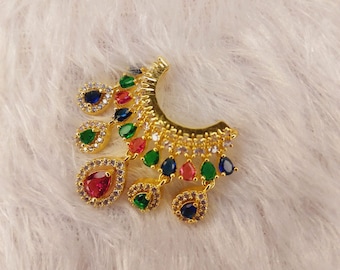 Deity Decorations /krishna jewellery /Jewellery/ Neck piece for laddu gopal / krishna / thakurji / bal gopal (Size - 3)