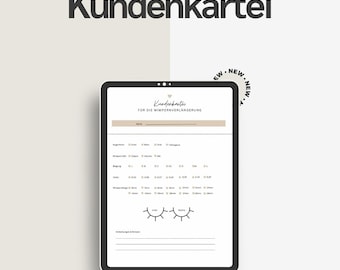 Ficha de cliente para extensiones de pestañas