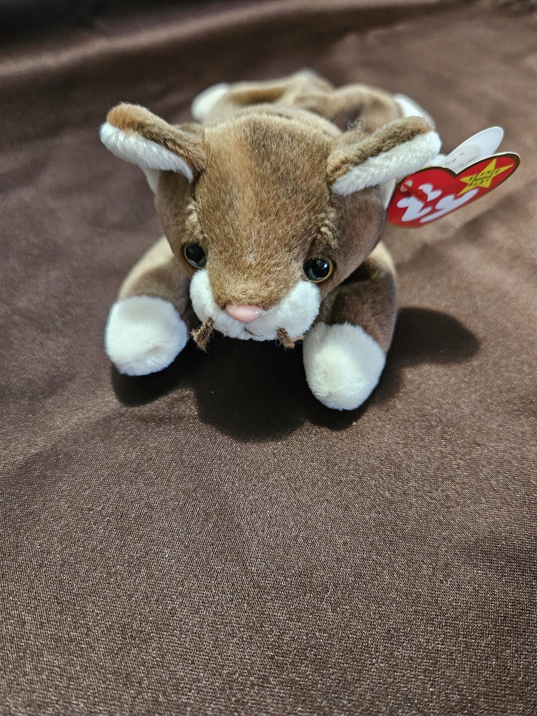 Beanie Babies Pounce the Cat DOB 8-28-1997