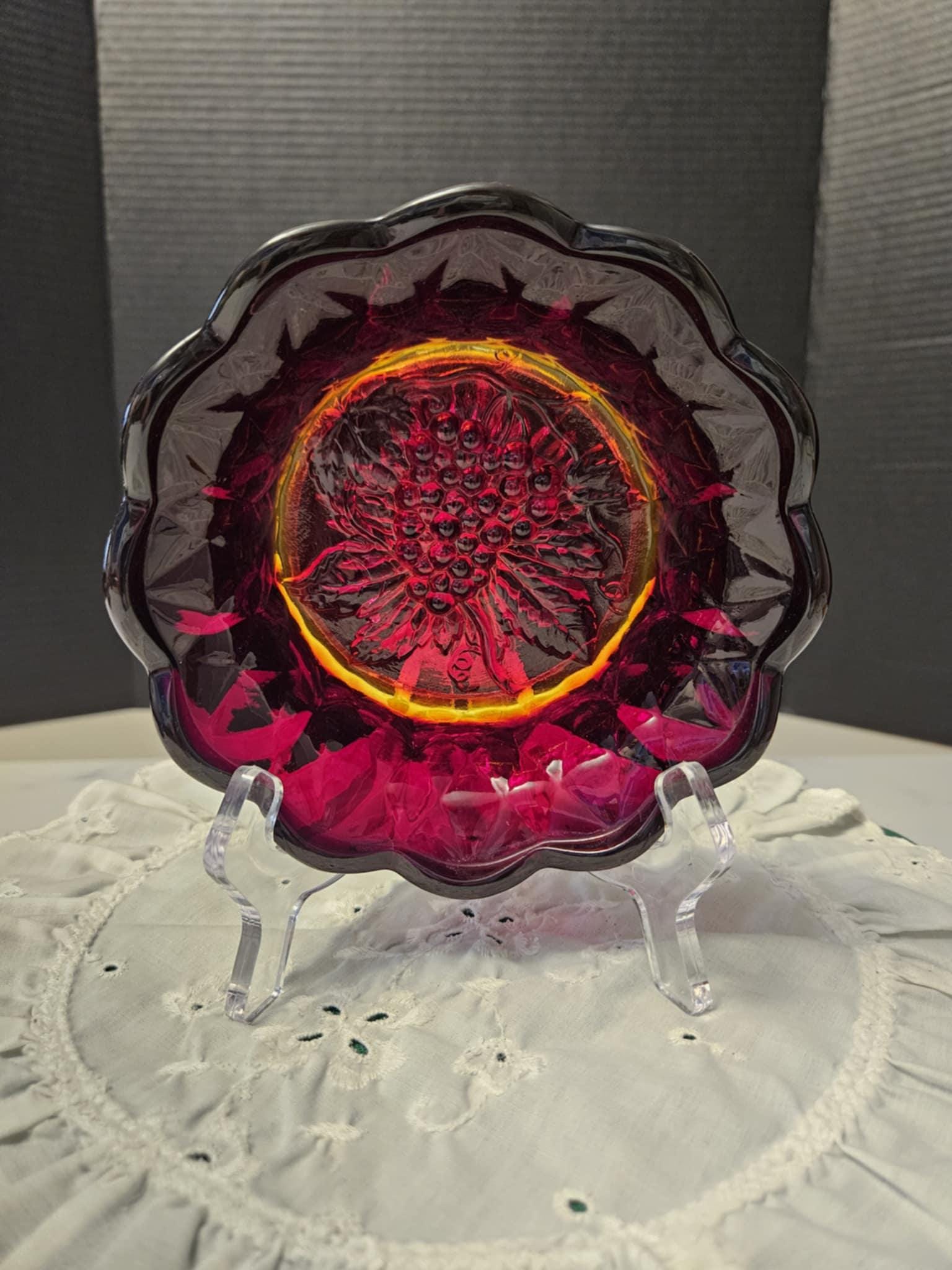 Antique Fenton Candy Dish - Etsy