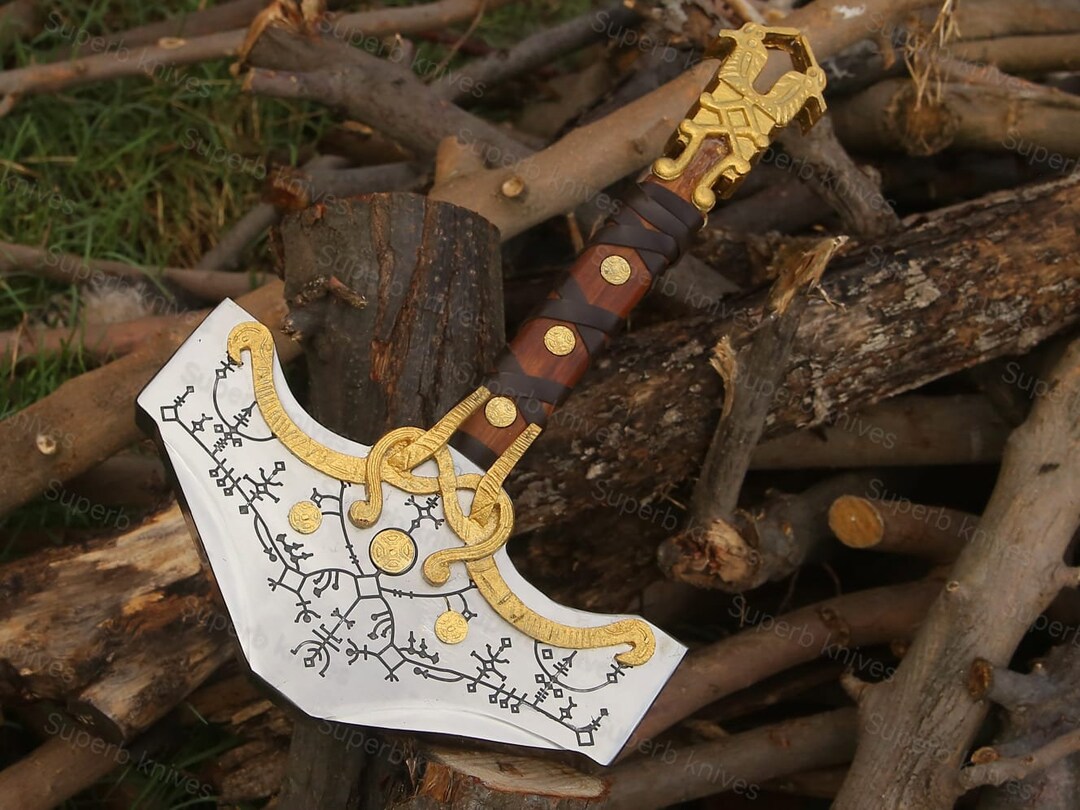 God of War Thor Mjolnir Hammer Replica Hammer Gid of War Real Etsy