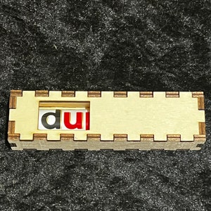 4 mm Duplo boxes plywood, laser cut, laser SVG