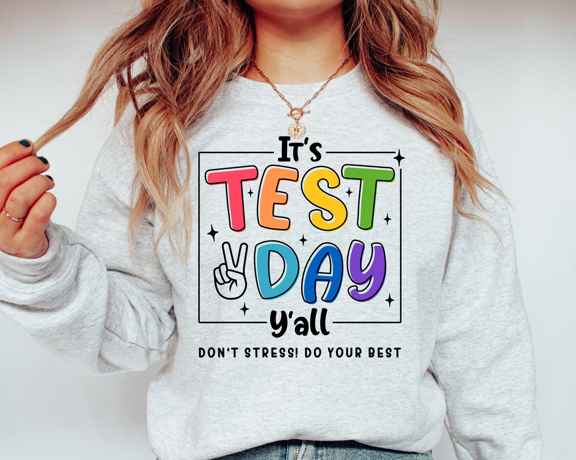 It's Test Day Y'all SVG, Teacher Shirt Svg, Test Day Svg, Testing Svg ...