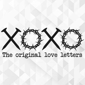 Die ursprünglichen Liebesbriefe SVG, Jesus Svg, religiöses Ostersvg, christliches Ostersvg, wahre Geschichte Svg, Glaube Svg, geschnittene Dateien, Cricut, Png, Svg