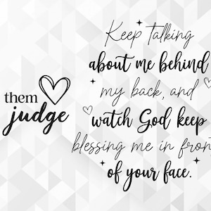 Déjalos juzgar SVG, Mujer Cristiana Svg, Dios Svg, Biblia Svg, Inspirador Svg, Mujeres Fuertes Svg, Bendito Svg, Cortar Archivos, Cricut, Png, Svg