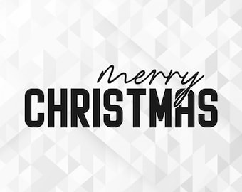 Merry Christmas SVG, Christmas Svg, Winter Svg, Hello Winter Svg, Xmas Svg, Cut Files, Cricut, Png, Svg
