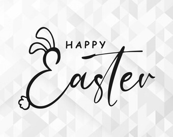Happy Easter SVG, Spring Svg, Easter Svg, Hello Spring Svg, Welcome Spring Svg, Spring design Svg, Cut Files, Cricut, Png, Svg