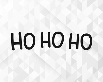HoHoHo SVG, Christmas Svg, Winter Svg, Merry Christmas Svg, Hello Winter Svg, Xmas Svg, Santa Svg, Cut Files, Cricut, Png, Svg