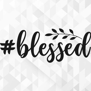 Blessed SVG, Welcome Fall Svg, Happy Thanksgiving Day Svg, Fall Quote for Shirt Svg, Leaf Svg, Thanksgiving Svg, Cut Files, Cricut, Png, Svg