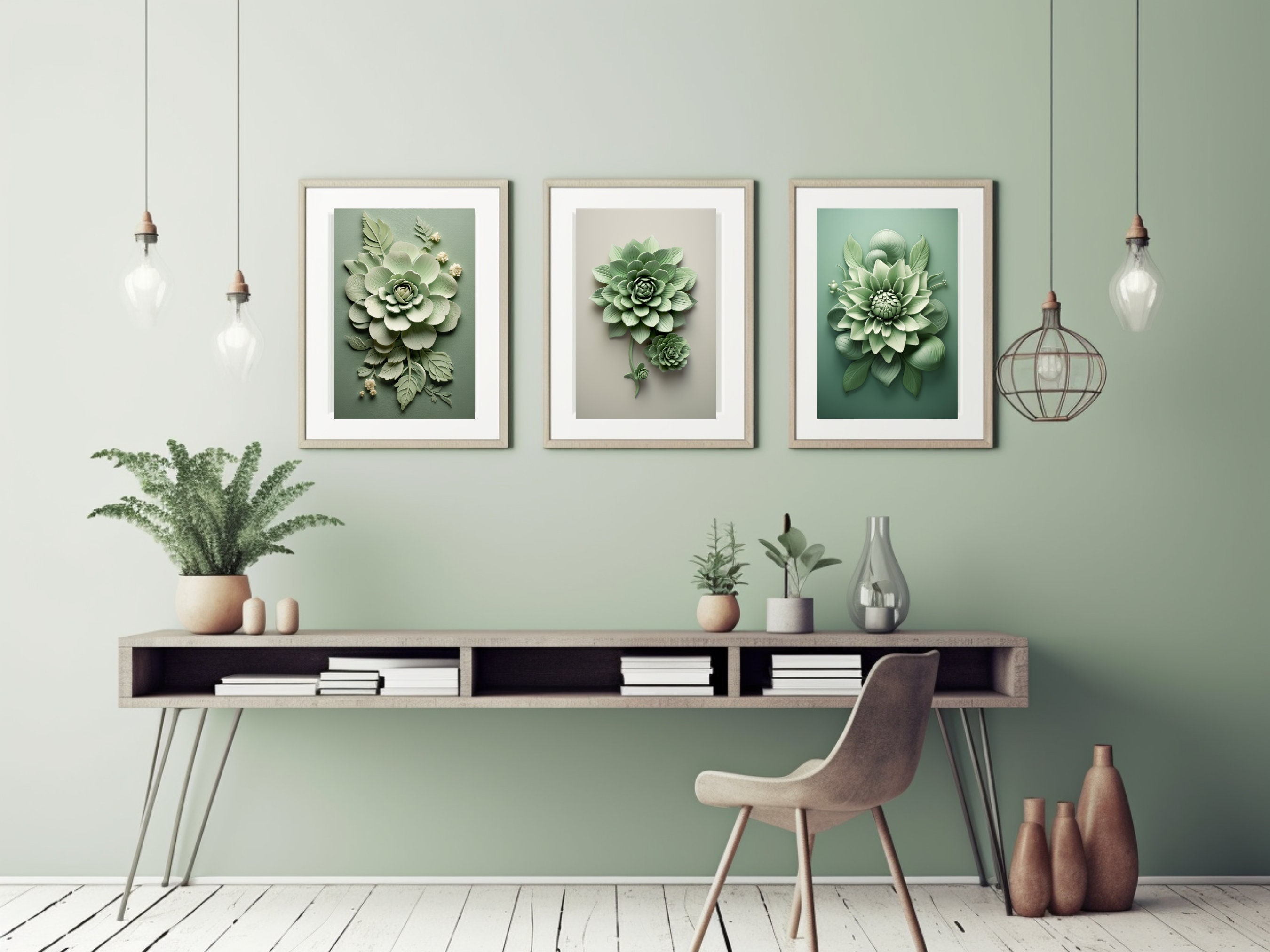 Sage Green Wall Decor