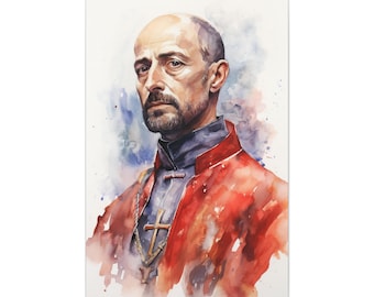 Saint Ignatius of Loyola - A Timeless Tribute Canvas Print
