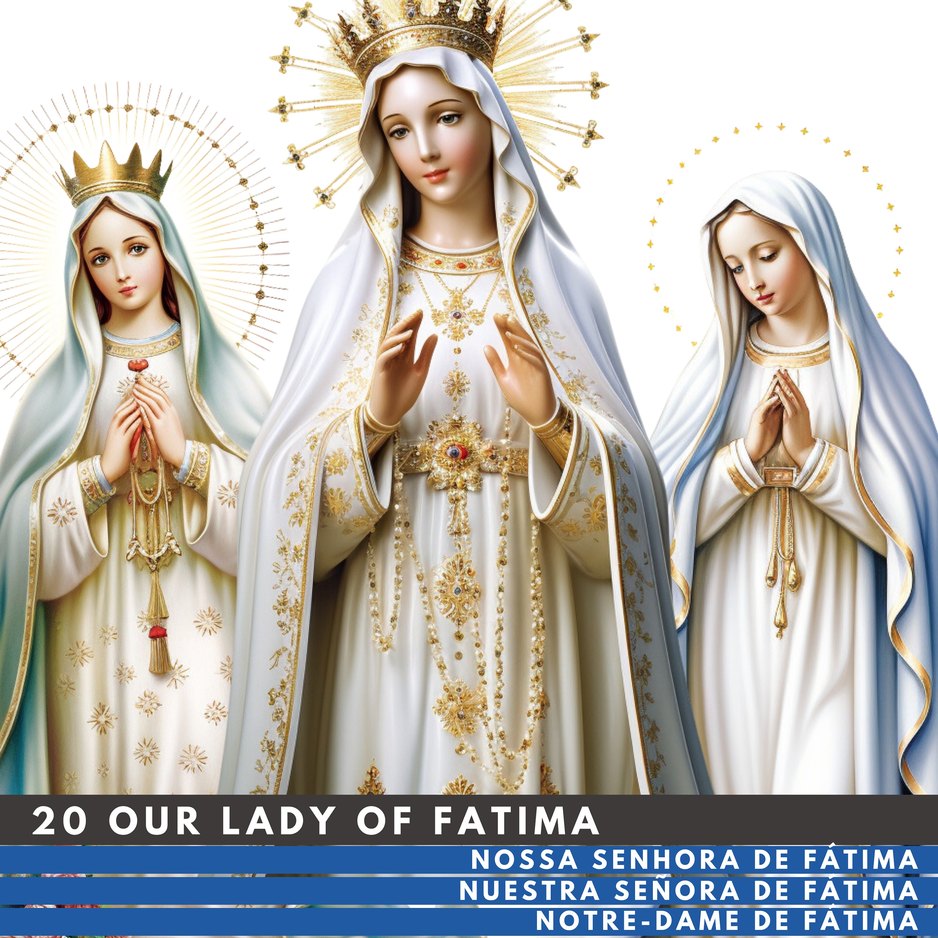 Fatima CD３枚セット Our Lady of Fatima, Bundle Set 20 PNG Transparent Background