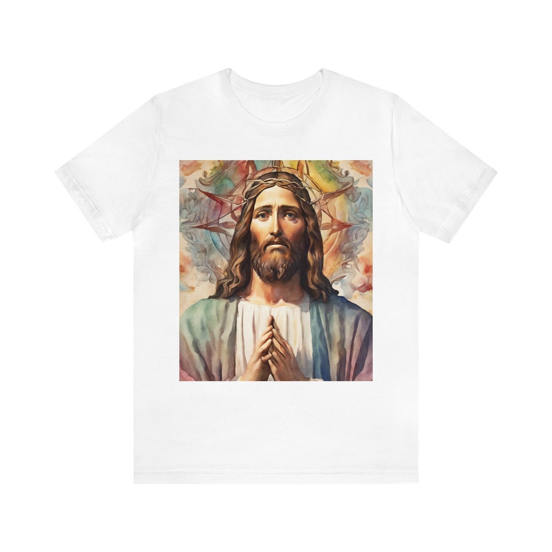 Jesus Portrait Tshirt Unisex Jersey Short Sleeve Tee - Etsy