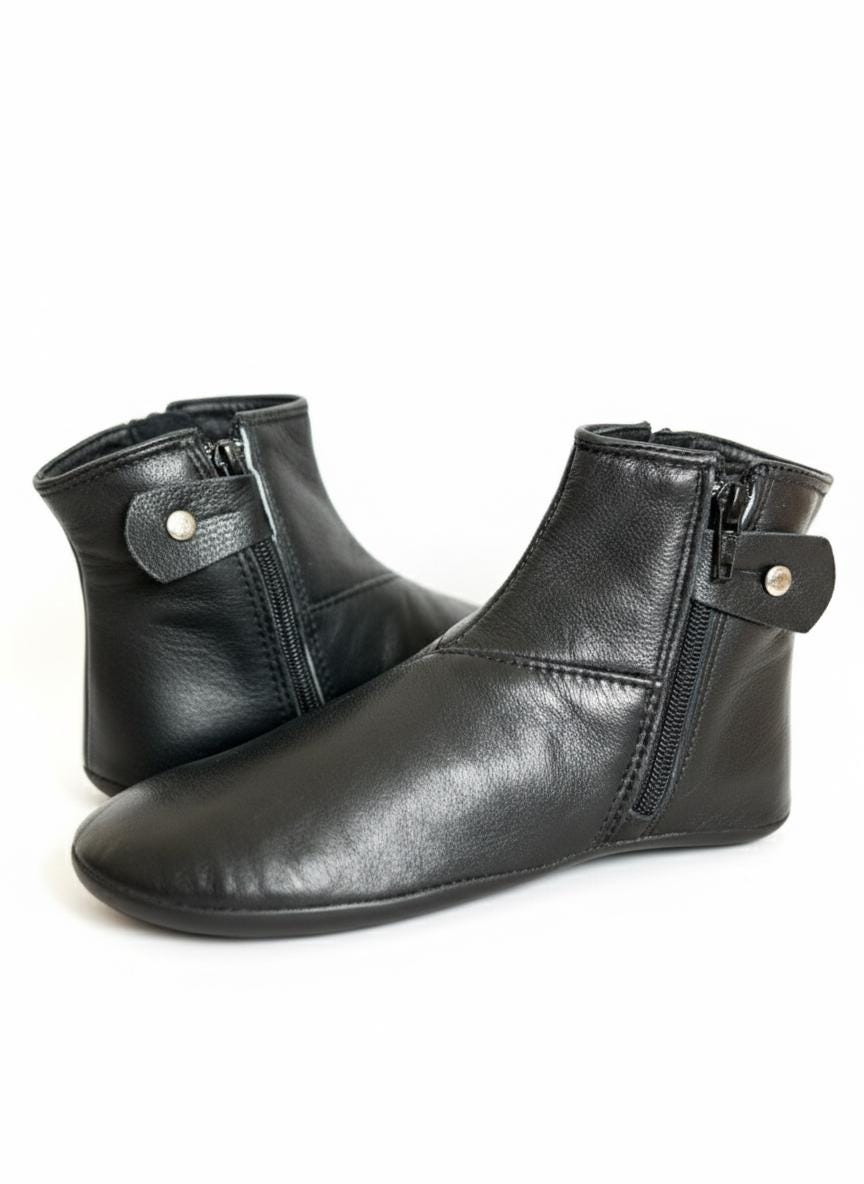 Handmade Leather Khuffain Socks: Islamic Prayer Footwear