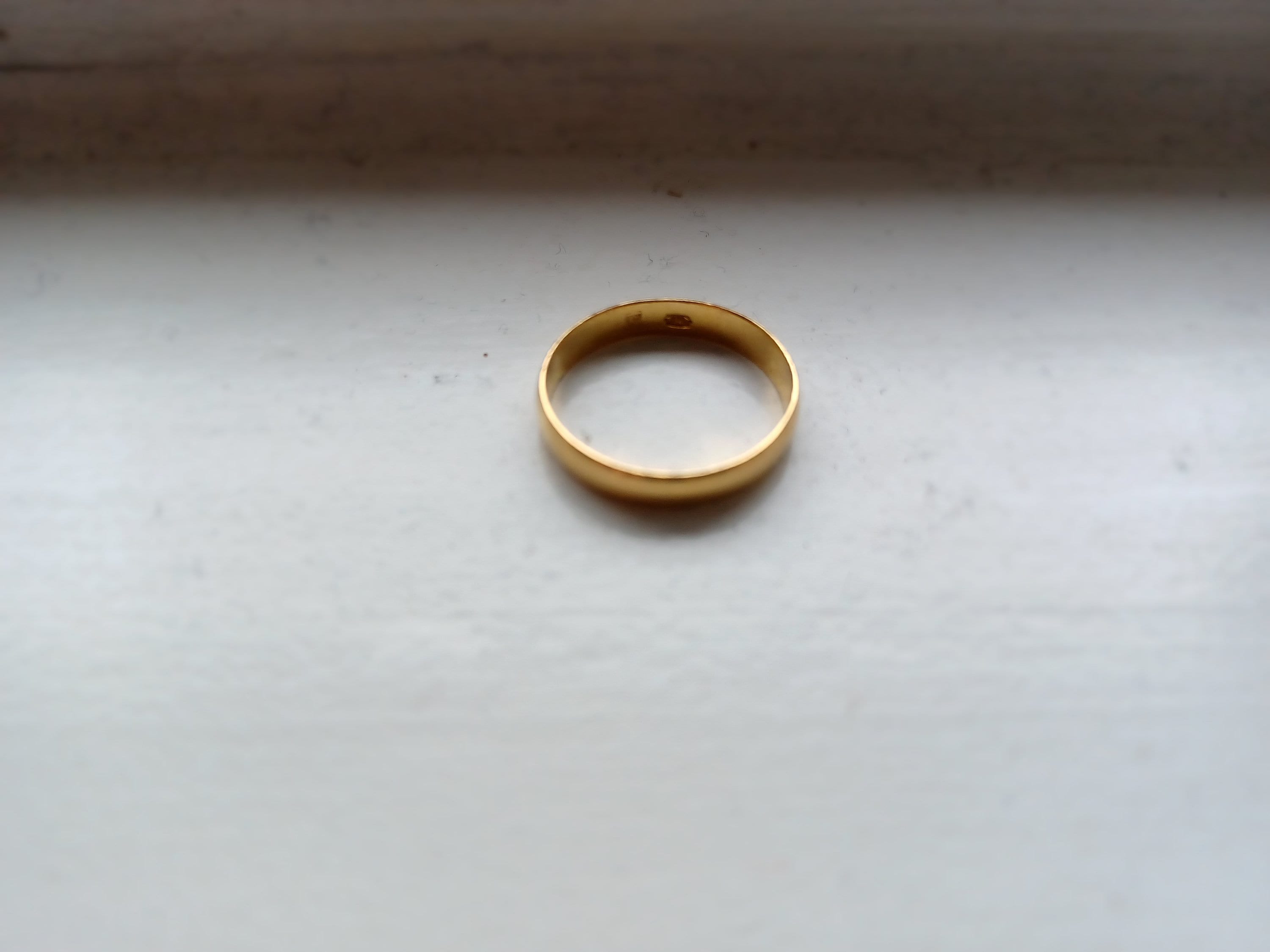 Gram Gold Ring Etsy Canada
